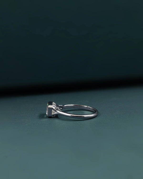 2.03 CTW Emerald Cut CVD Lab-Grown Diamond Solitaire Ring