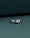 1.01 CTW Oval Lab-Grown Diamond Solitaire Ring in Gold