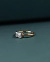 1.01 CT Emerald Cut Bezel-Set Lab-Grown Diamond Solitaire Ring