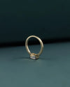 1.01 CT Emerald Cut Bezel-Set Lab-Grown Diamond Solitaire Ring