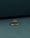 1.01 CT Pear Cut Lab-Grown Diamond Solitaire Engagement Ring