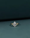2.01 CT Pear Cut Solitaire Lab-Grown Diamond Engagement Ring