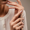 4.35 CT Oval Cut Lab-Grown Diamond Eternity Band