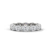 4.35 CT Oval Cut Lab-Grown Diamond Eternity Band
