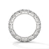 4.35 CT Oval Cut Lab-Grown Diamond Eternity Band