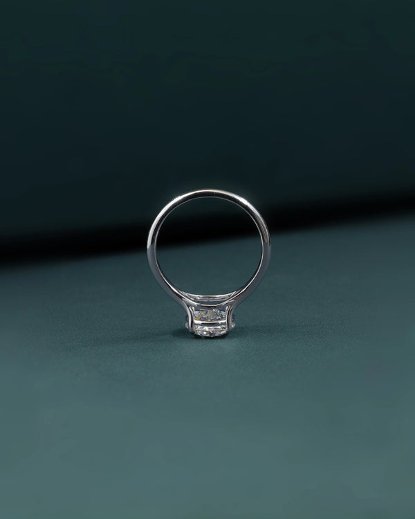 2.04 CT Round Cut Solitaire CVD Lab-Grown Diamond Engagement Ring