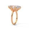 4.60 CT Marquise Cut Lab-Grown Diamond Solitaire Ring