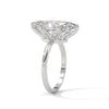 4.60 CT Marquise Cut Lab-Grown Diamond Solitaire Ring