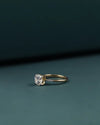 1.57 Carat Pear & Emerald Cut CVD Lab-Grown Diamond Solitaire Ring