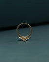 2.41 Carat Pear Cut Three-Stone CVD Lab-Grown Diamond Ring