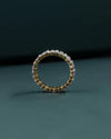 2.20 CT Emerald & Marquise Cut CVD Lab-Grown Diamond Eternity Band Ring