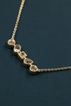 3.23 CTW Multi-Shape Bezel Set Lab-Grown Diamond Necklace