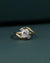 1.13 CTW Oval Cut Lab-Grown Diamond Bypass Engagement Ring