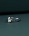 1.07 CTW Oval Cut CVD Lab-Grown Diamond Solitaire Ring