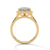 2.16 CT Heart Shape Lab-Grown Diamond Halo Ring