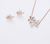 2.29 CT Marquise & Round Lab-Grown Diamond Floral Pendant & Earring Set