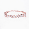 7.75 CT Pear Shape Lab-Grown Diamond Bracelet