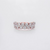 1.50 CT Total Pear Lab-Grown Diamond Double Row Band Ring