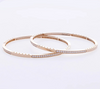 2.97 CTW Round Lab-Grown Diamond Bangle Bracelet