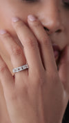 1.60 CT Multi-Shape Lab-Grown Diamond Band Ring with Oval, Princess, Marquise & Pear Diamonds