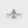 1.80 CT Pear Cut Lab-Grown Diamond Solitaire Engagement Ring