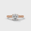 2.00 CT Cushion Cut Lab-Grown Diamond Solitaire Engagement Ring