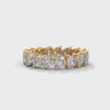 4.25 CT Heart Shape Lab-Grown Diamond Eternity Band Ring