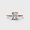 1.75 CT Emerald Cut Lab-Grown Diamond Solitaire Ring