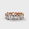 11.25 CT Multi-Shape Lab-Grown Diamond Eternity Band Ring