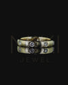 1.14 CTW Round Cut Bezel-Set CVD Lab-Grown Diamond Band Ring