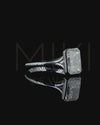 2.05 CT Radiant Cut Lab-Grown Diamond Solitaire Engagement Ring